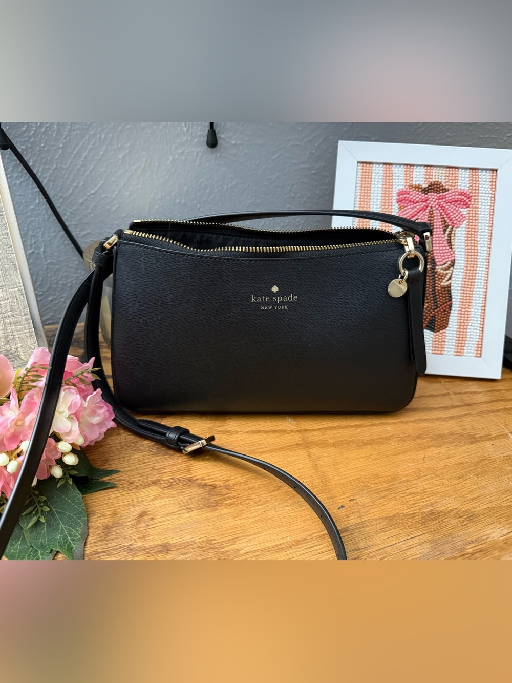 Kate Spade New York Black Crossbody Bag